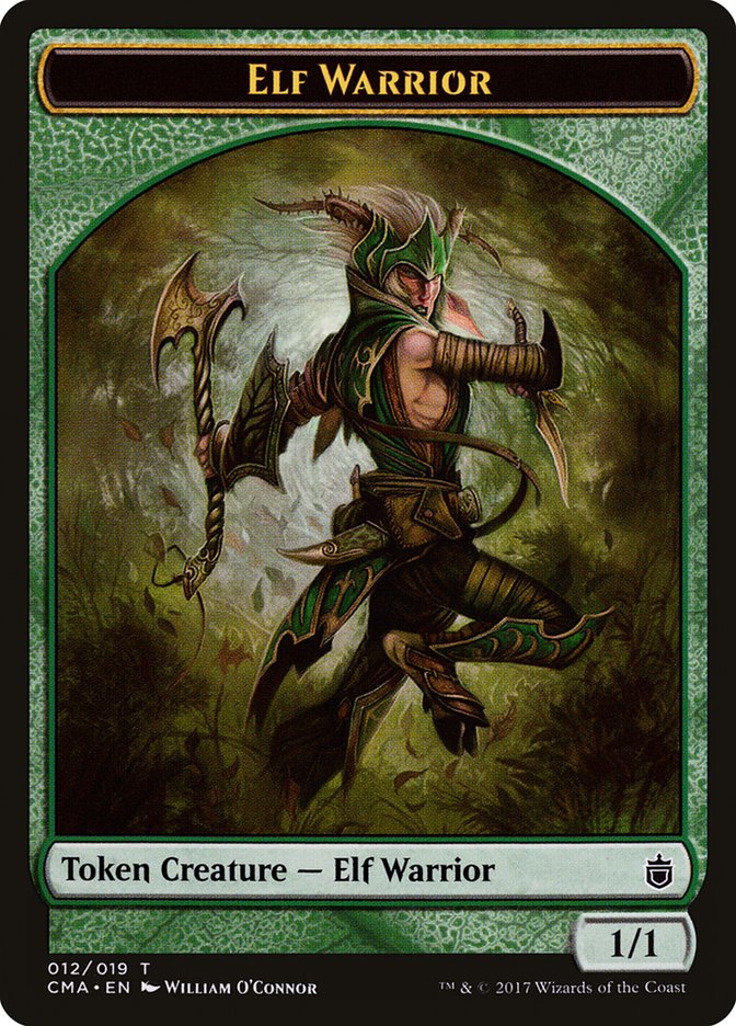 Elf Warrior [Commander Anthology Tokens] - Devastation Store | Devastation Store