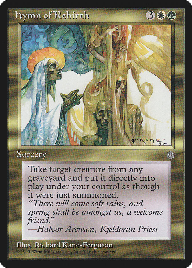 Hymn of Rebirth [Ice Age] - Devastation Store | Devastation Store