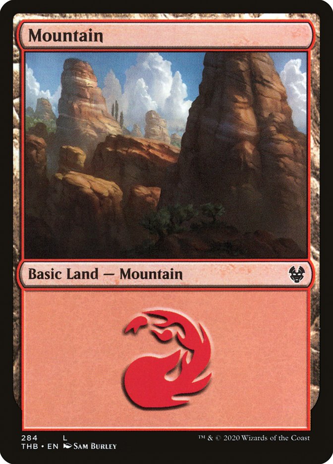 Mountain (284) [Theros Beyond Death] | Devastation Store