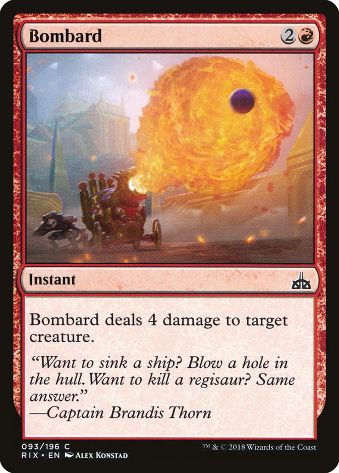 Bombard [Rivals of Ixalan] - Devastation Store | Devastation Store