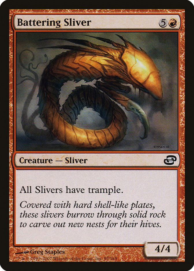 Battering Sliver [Planar Chaos] | Devastation Store