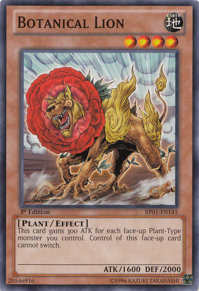 Botanical Lion [BP01-EN145] Common | Devastation Store