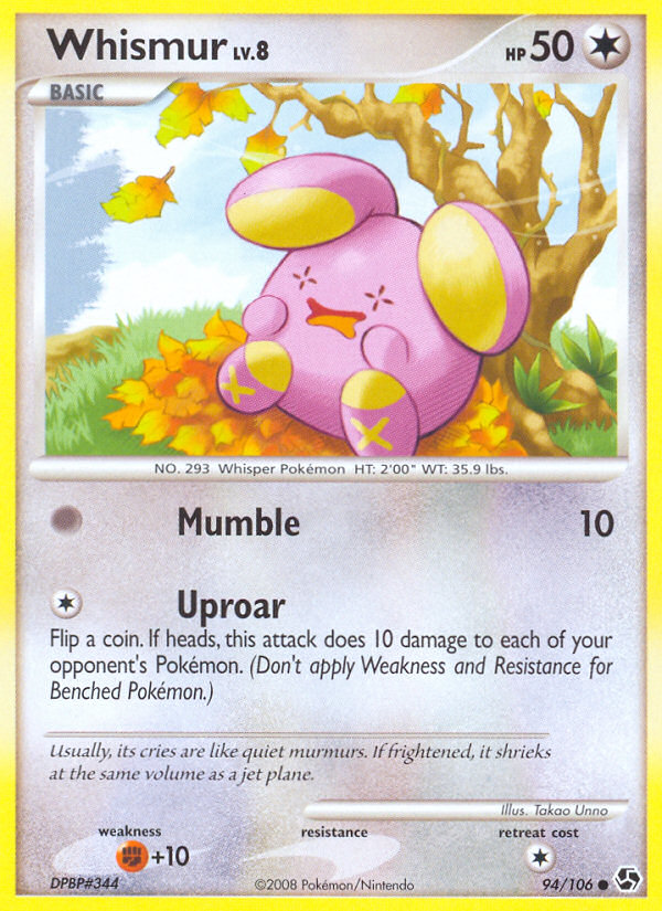 Whismur (94/106) [Diamond & Pearl: Great Encounters] | Devastation Store