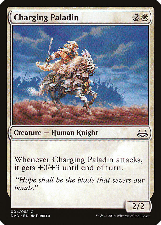 Charging Paladin (Divine vs. Demonic) [Duel Decks Anthology] - Devastation Store | Devastation Store