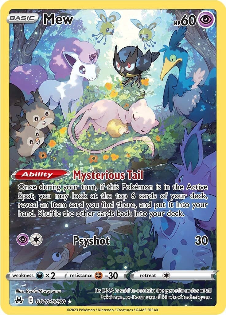 Mew (GG10/GG70) [Sword & Shield: Crown Zenith] | Devastation Store
