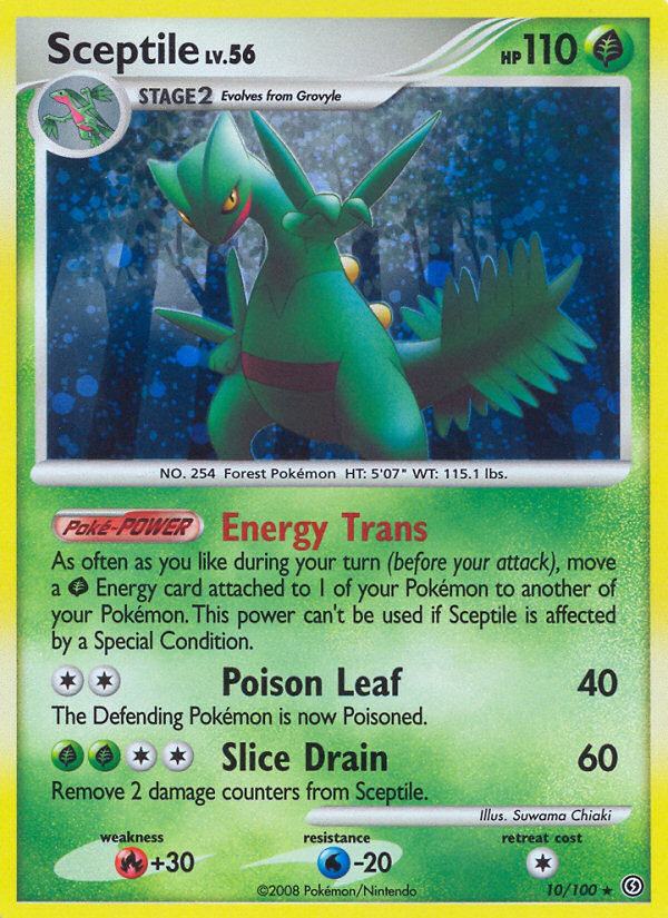 Sceptile (10/100) [Diamond & Pearl: Stormfront] | Devastation Store