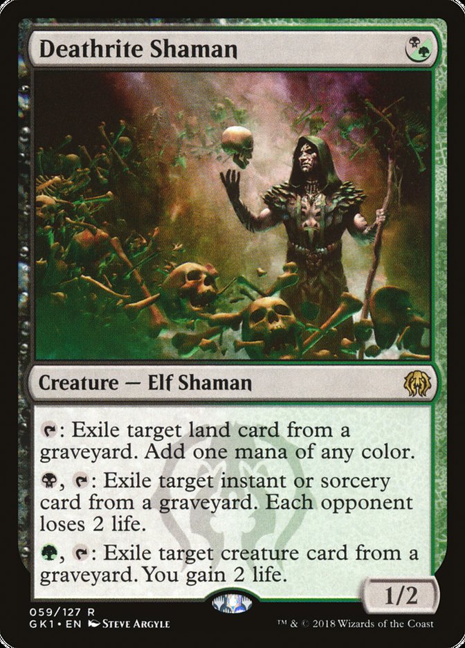 Deathrite Shaman [Guilds of Ravnica Guild Kit] | Devastation Store