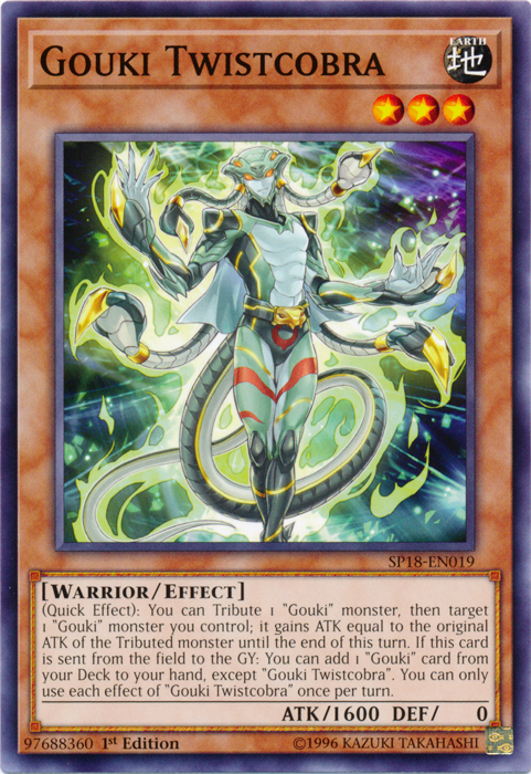 Gouki Twistcobra [SP18-EN019] Common | Devastation Store