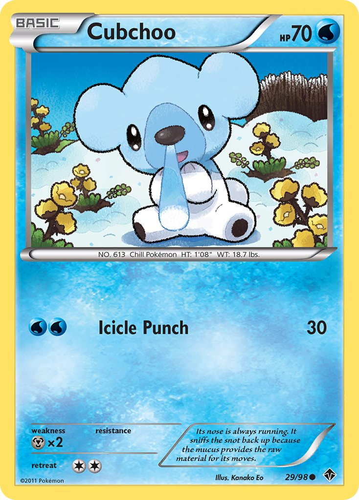 Cubchoo (29/98) [Black & White: Emerging Powers] | Devastation Store