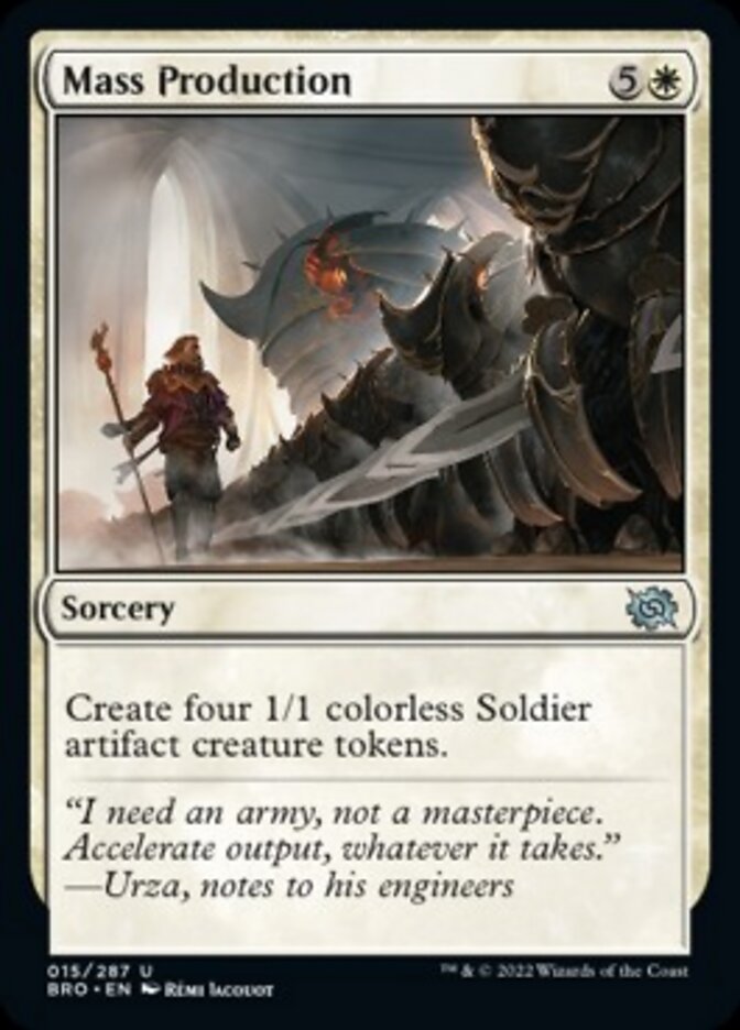 Mass Production [The Brothers' War] | Devastation Store