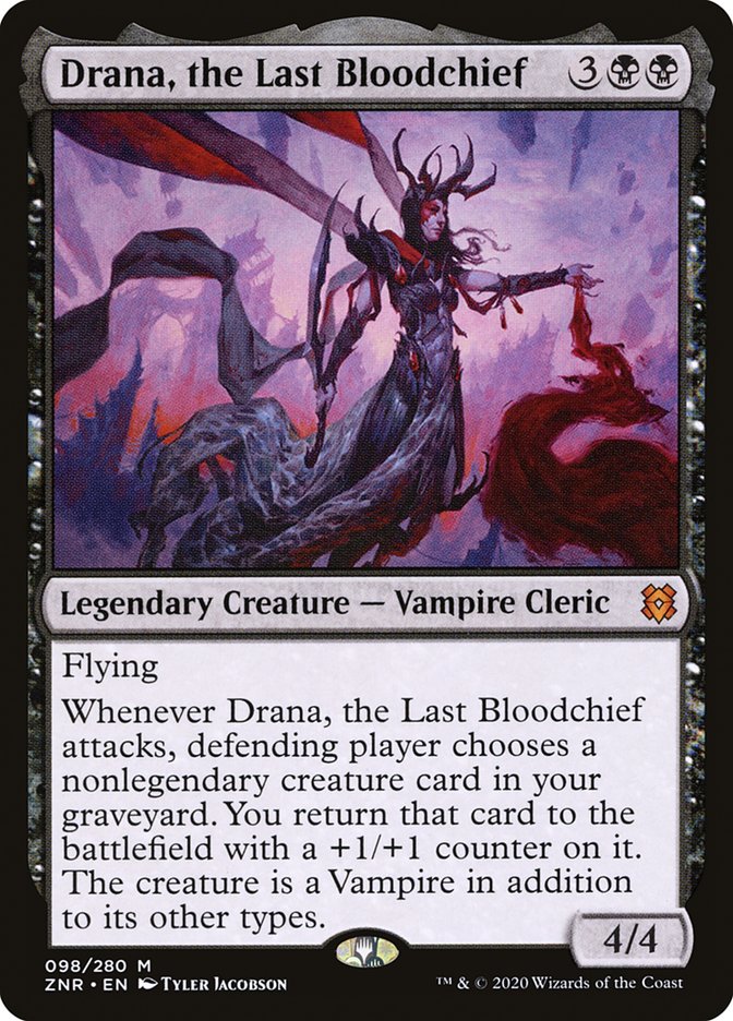 Drana, the Last Bloodchief [Zendikar Rising] | Devastation Store