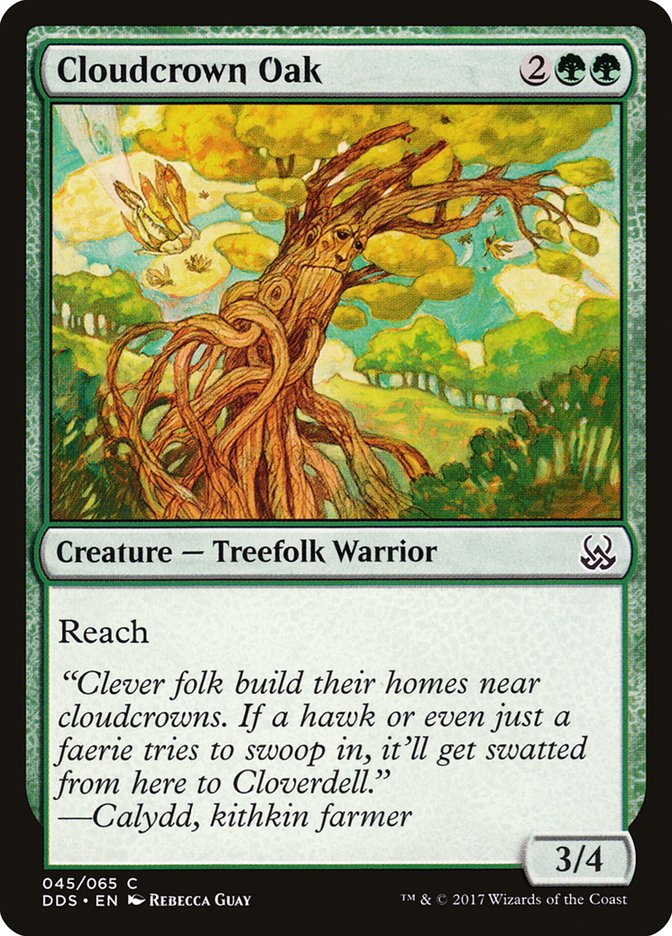 Cloudcrown Oak [Duel Decks: Mind vs. Might] - Devastation Store | Devastation Store