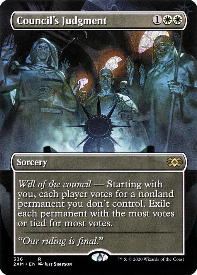 Council's Judgment (Toppers) [Double Masters Extended Art] | Devastation Store