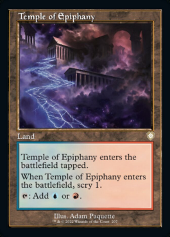 Temple of Epiphany (Retro) [The Brothers' War Commander] | Devastation Store