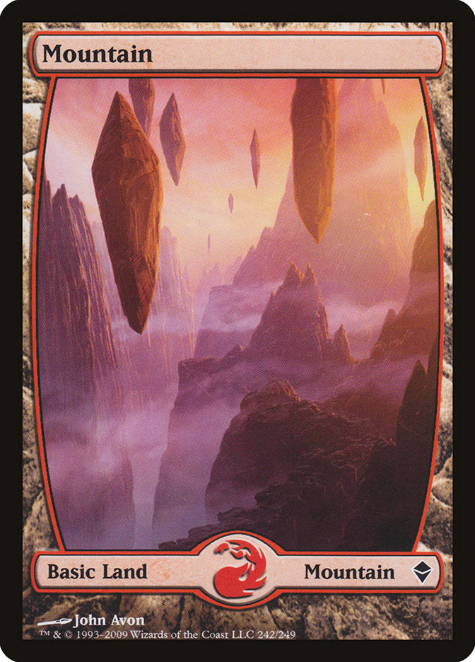 Mountain (242) [Zendikar] - Devastation Store | Devastation Store