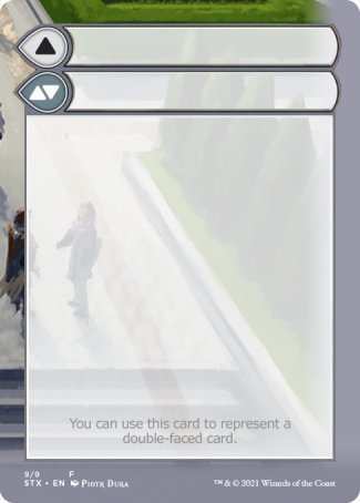 Helper Card (9/9) [Strixhaven: School of Mages Tokens] | Devastation Store