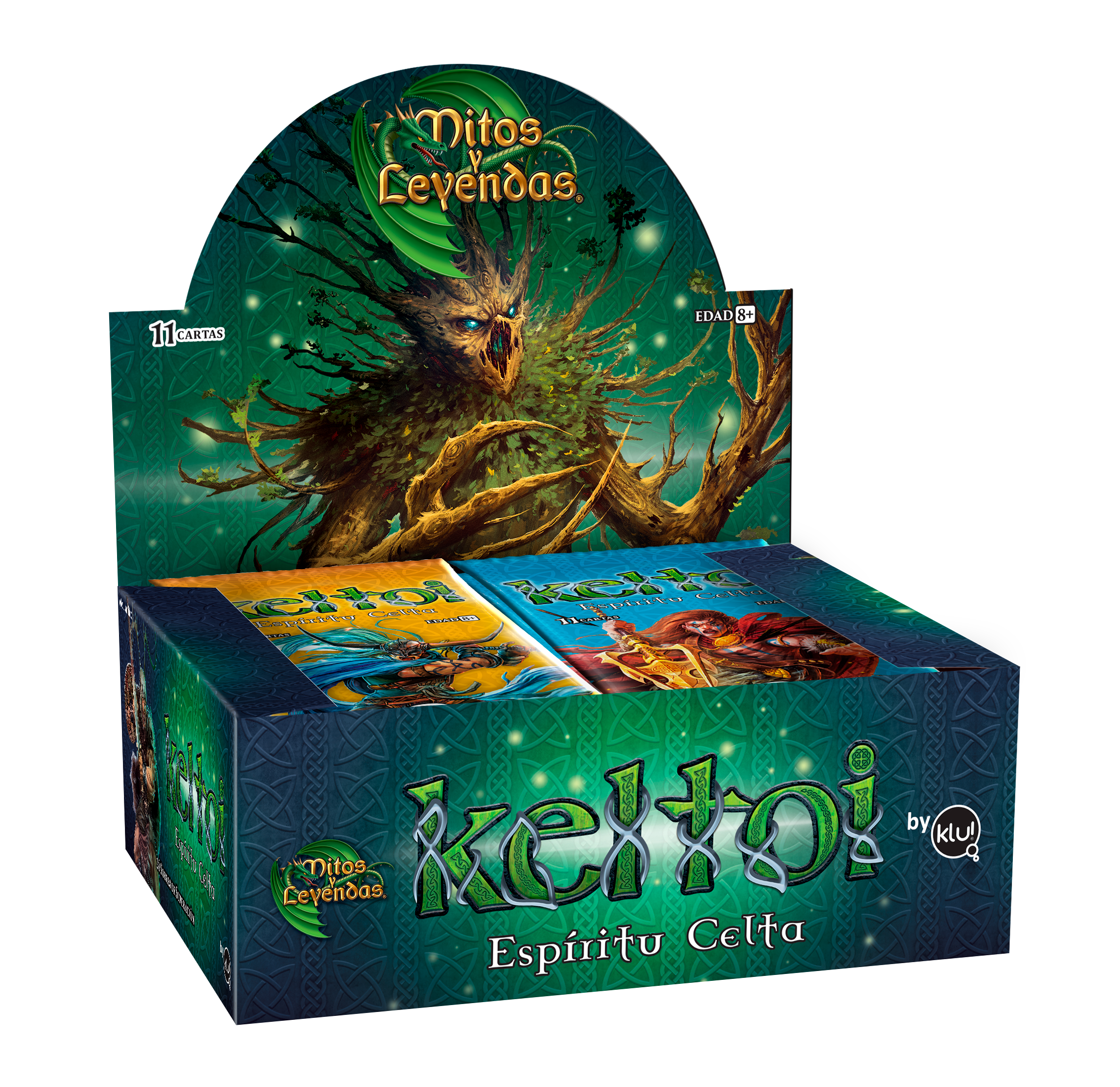 Caja 24 sobres KELTOI, Mitos y leyendas - Devastation Store | Devastation Store