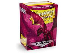 Dragon Shield Matte Sleeve - Magenta ‘Fuchsin’ 100ct - Devastation Store | Devastation Store