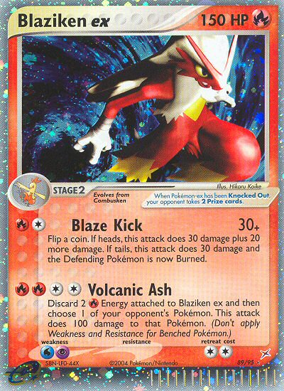 Blaziken ex (89/95) [EX: Team Magma vs Team Aqua] | Devastation Store