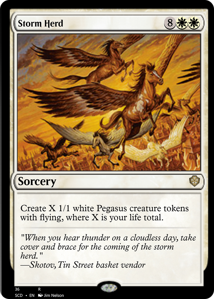 Storm Herd [Starter Commander Decks] | Devastation Store