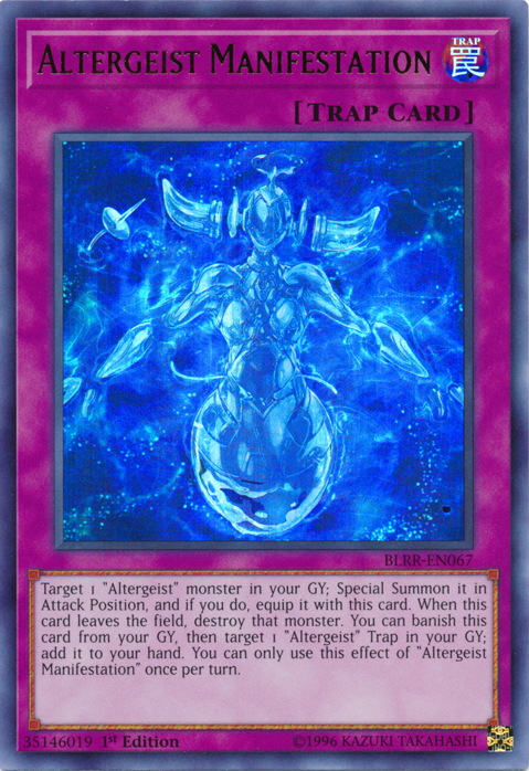 Altergeist Manifestation [BLRR-EN067] Ultra Rare | Devastation Store