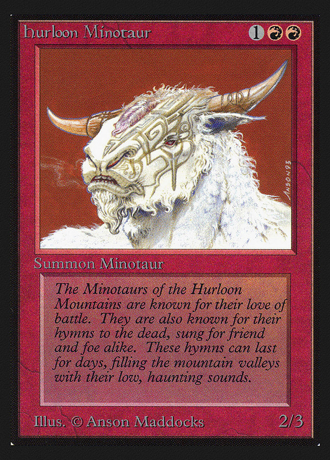 Hurloon Minotaur [International Collectors’ Edition] | Devastation Store