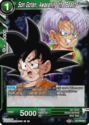 Son Goten, Awakening the Beast [P-179] | Devastation Store