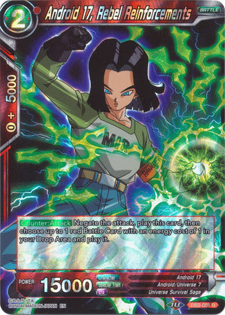 Android 17, Rebel Reinforcements [DB2-005] | Devastation Store