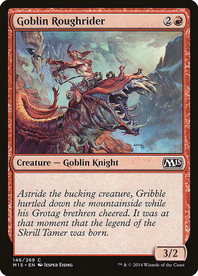 Goblin Roughrider [Magic 2015] | Devastation Store