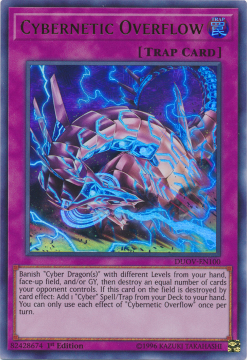 Cybernetic Overflow [DUOV-EN100] Ultra Rare | Devastation Store