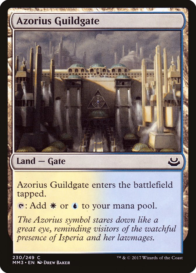 Azorius Guildgate [Modern Masters 2017] - Devastation Store | Devastation Store