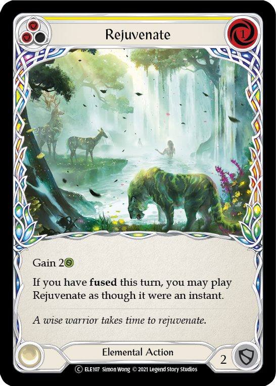 Rejuvenate (Yellow) [U-ELE107] Unlimited Normal | Devastation Store