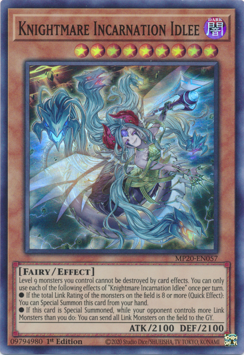 Knightmare Incarnation Idlee [MP20-EN057] Super Rare | Devastation Store