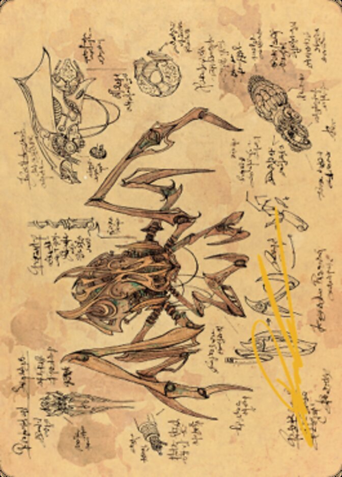 Scrap Trawler Art Card (Gold-Stamped Signature) [The Brothers' War Art Series] | Devastation Store
