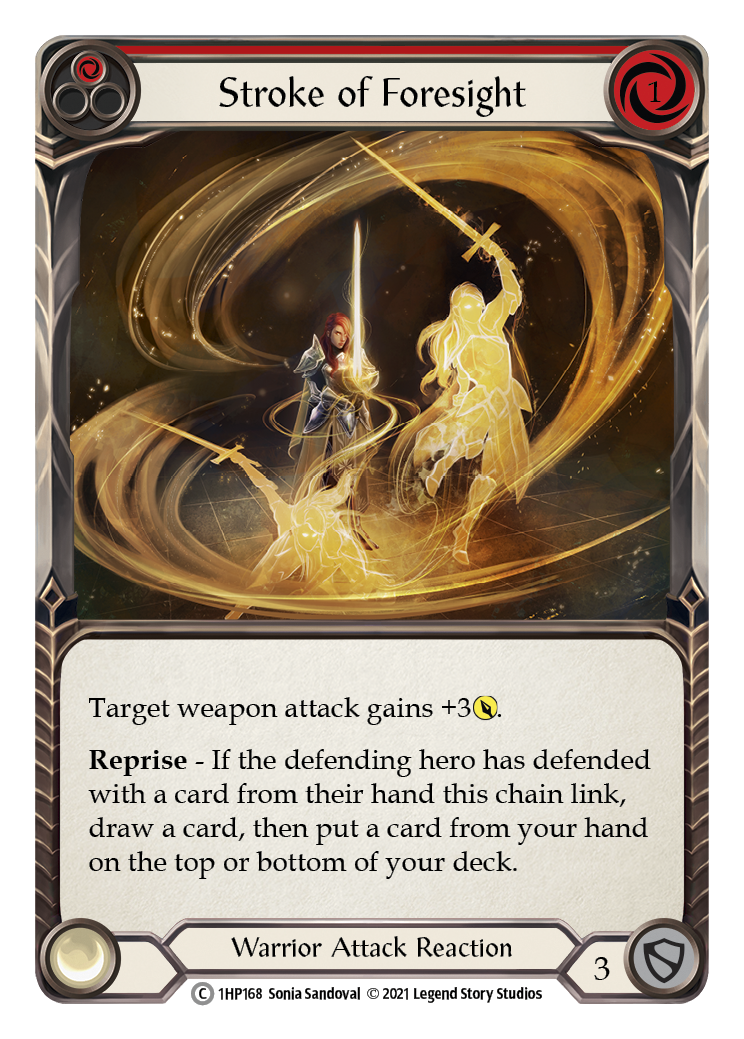 Stroke of Foresight (Red) [1HP168] | Devastation Store