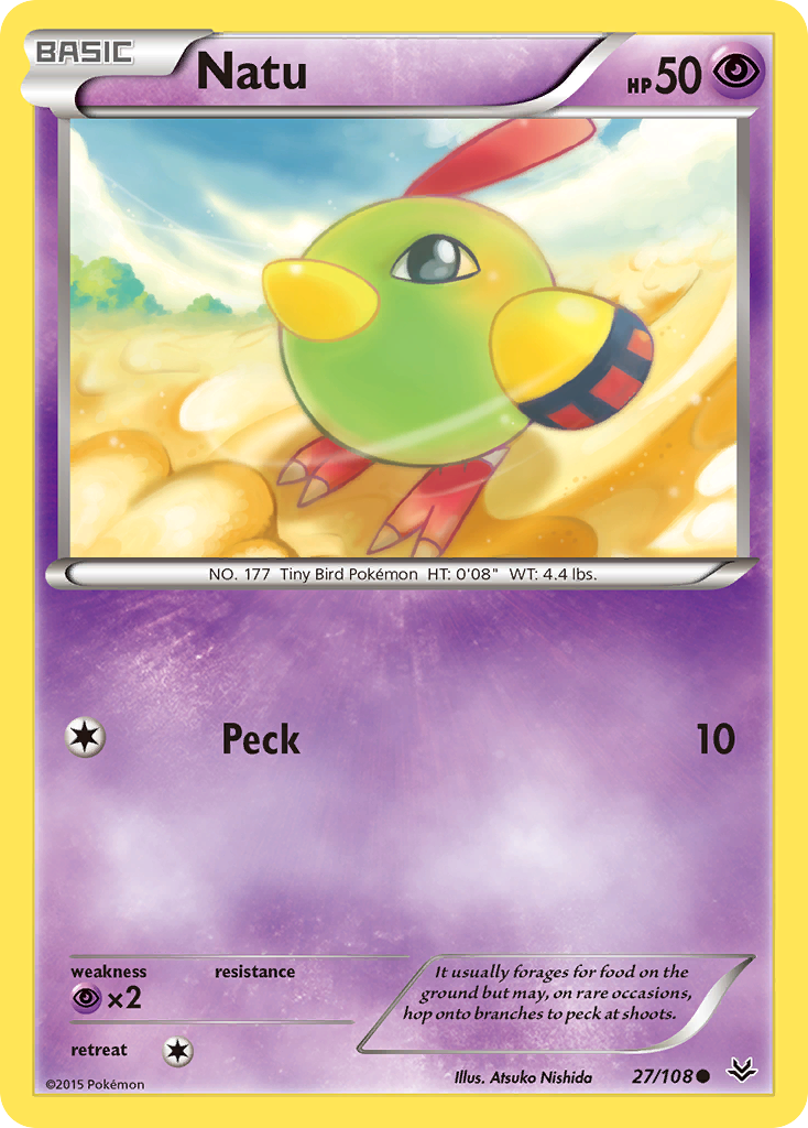 Natu (27/108) [XY: Roaring Skies] | Devastation Store