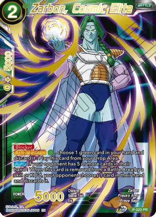 Zarbon, Cosmic Elite (Gold Stamped) [P-223] | Devastation Store