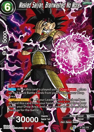 Masked Saiyan, Brainwashed No More [P-263] | Devastation Store