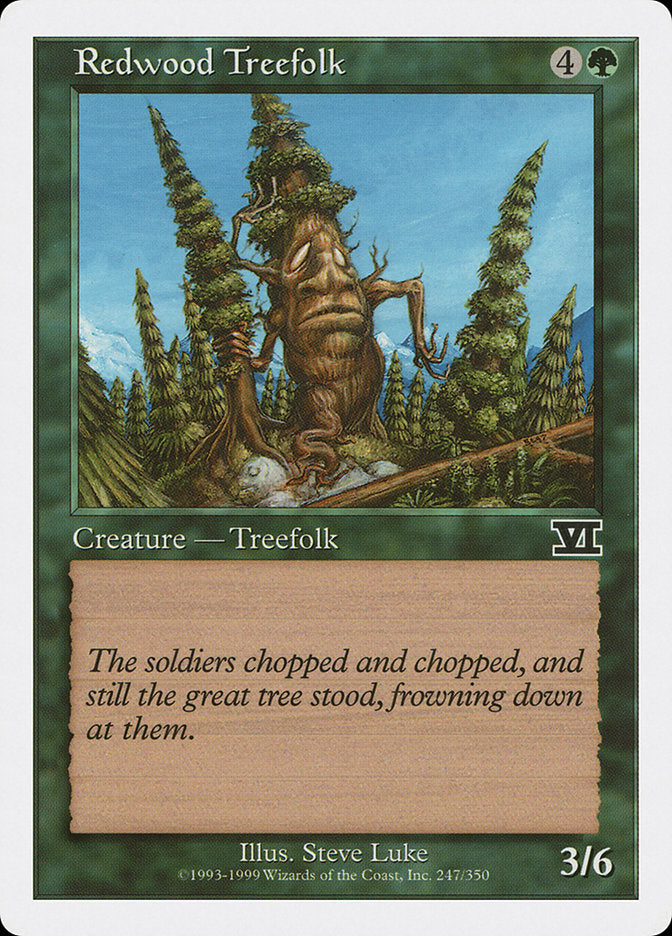 Redwood Treefolk [Classic Sixth Edition] | Devastation Store