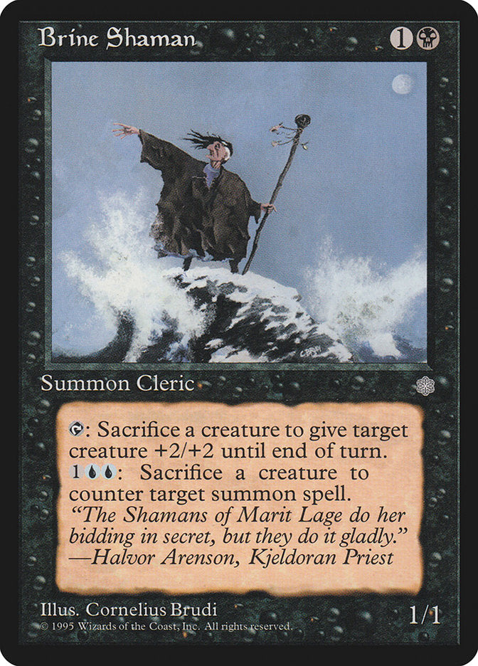 Brine Shaman [Ice Age] | Devastation Store
