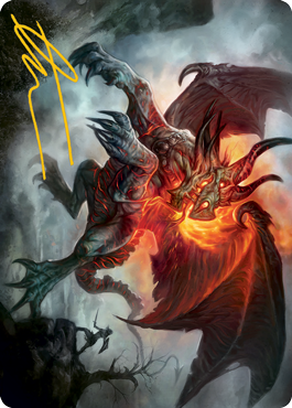 Piru, the Volatile Art Card (Gold-Stamped Signature) [Modern Horizons 2 Art Series] | Devastation Store