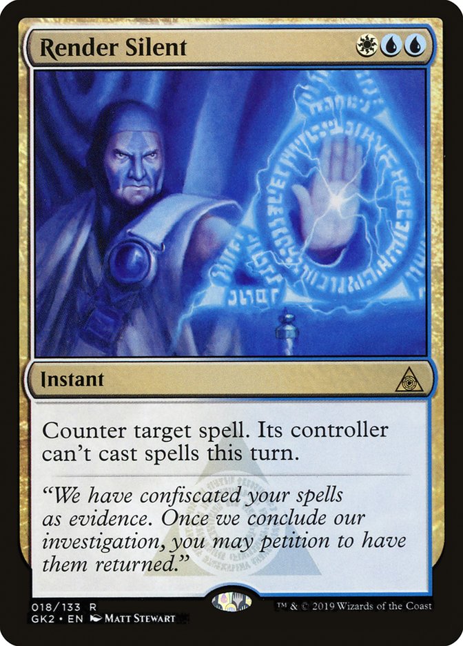 Render Silent [Ravnica Allegiance Guild Kit] | Devastation Store