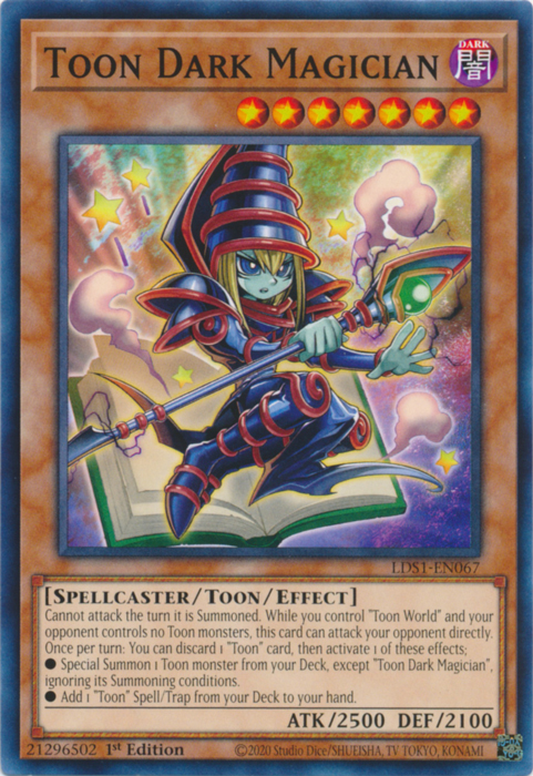 Toon Dark Magician [LDS1-EN067] Common | Devastation Store