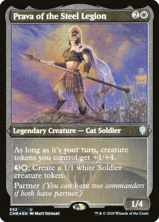 Prava of the Steel Legion (Etched) [Commander Legends] | Devastation Store