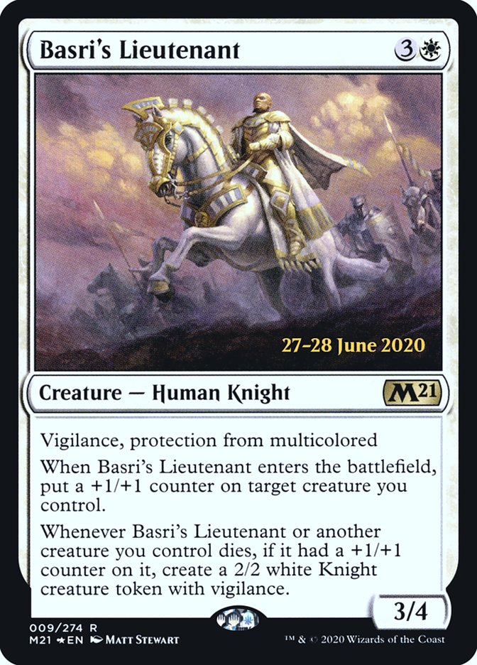 Basri's Lieutenant  [Core Set 2021 Prerelease Promos] | Devastation Store