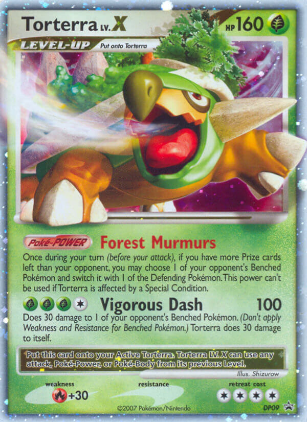 Torterra LV.X (DP09) [Diamond & Pearl: Black Star Promos] | Devastation Store