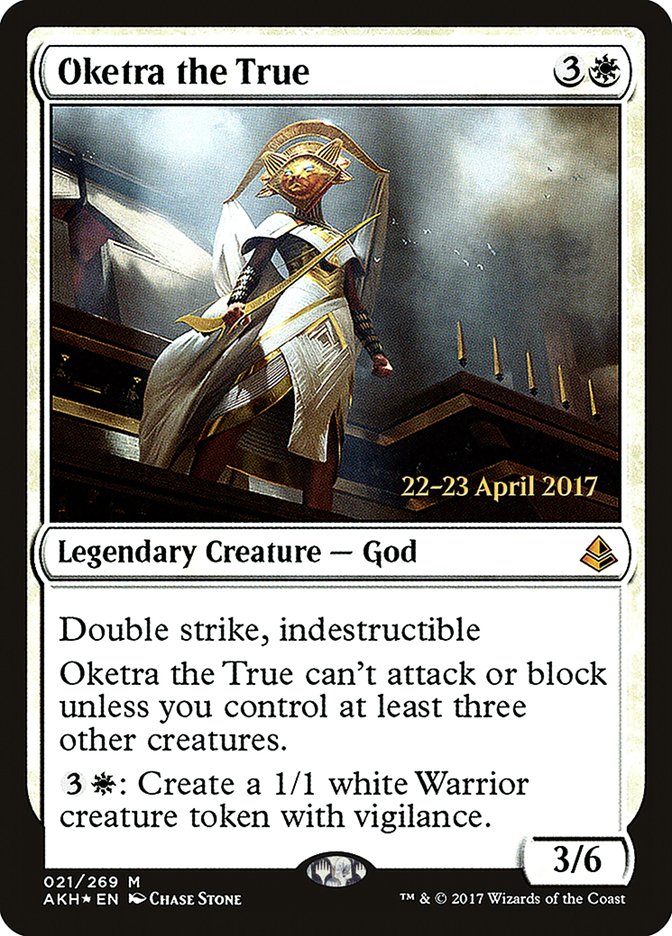 Oketra the True  [Amonkhet Prerelease Promos] | Devastation Store