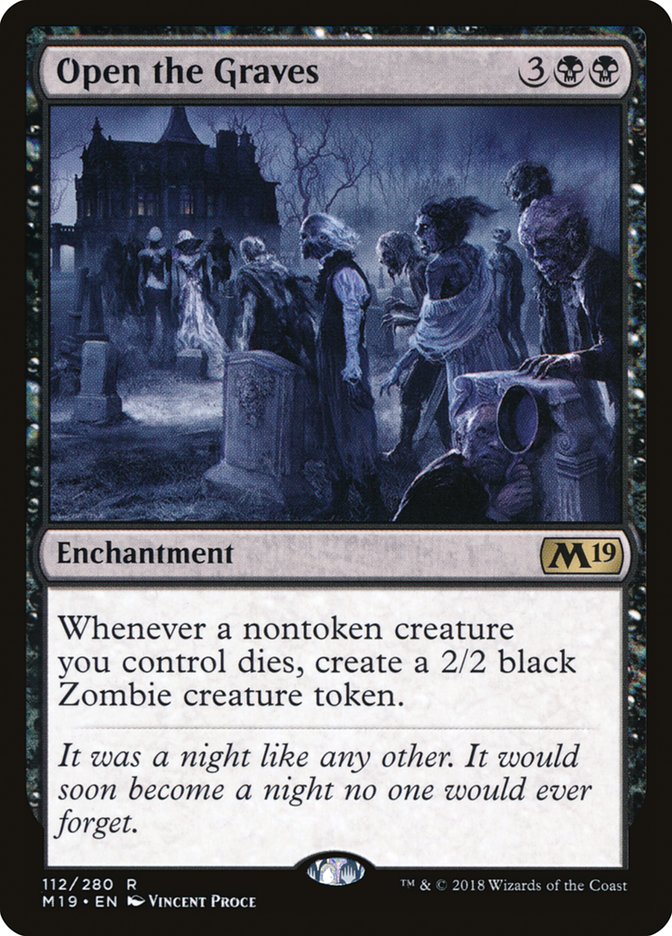 Open the Graves [Core Set 2019] | Devastation Store