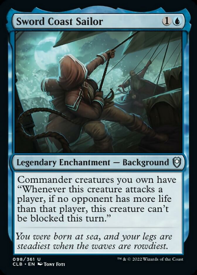 Sword Coast Sailor [Commander Legends: Battle for Baldur's Gate] | Devastation Store