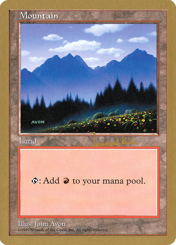 Mountain (jk445) (Janosch Kuhn) [World Championship Decks 1997] | Devastation Store